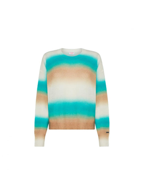 SUN68 Sun68 - Maglia Righe Turc/beige K43267 da donna