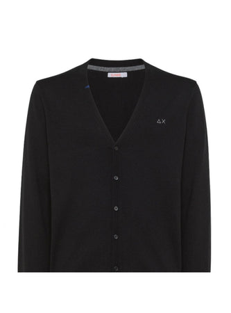 SUN68 Sun68 - Cardigan Nero K43103 da uomo