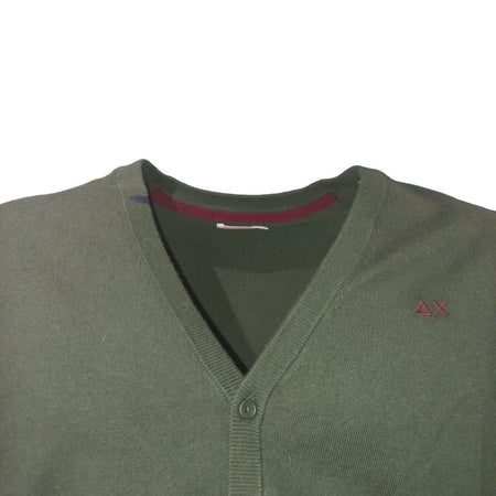 SUN68 Sun68 - Cardigan Militare K43103 da uomo