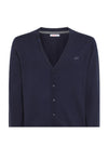 SUN68 Sun68 - Cardigan Navy Blue K43103 da uomo