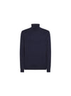 SUN68 Sun68 - Maglione Turtle Navy Blue K43111 da uomo