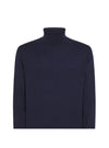 SUN68 Sun68 - Maglione Turtle Navy Blue K43111 da uomo