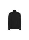 SUN68 Sun68 - Maglione Turtle Nero K43111 da uomo