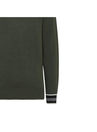 SUN68 Sun68 - Maglione Cuffs Militare K43118 da uomo