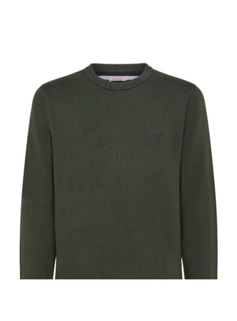 SUN68 Sun68 - Maglione Cuffs Militare K43118 da uomo