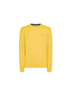 SUN68 Sun68 - Maglione Round Giallo K43141 da uomo