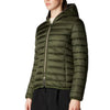 SAVE THE DUCK Save The Duck - Giubbotto Cappuccio Verde D33620W da donna