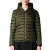 SAVE THE DUCK Save The Duck - Giubbotto Cappuccio Verde D33620W da donna