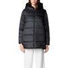 SAVE THE DUCK Save The Duck - Pelicciotto Cappuccio Nero D40070W da donna