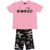 Diadora - Compl. Fuxia/nero Fantasia S4DIBGTC155 da bambino