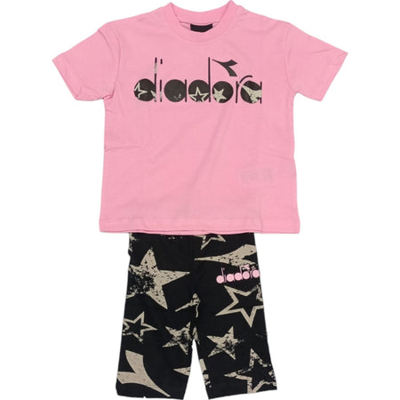 Diadora - Compl. Fuxia/nero Fantasia S4DIBGTC155 da bambino