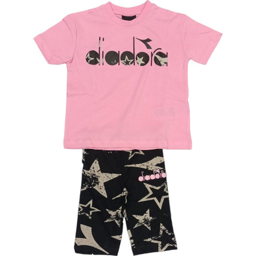 Diadora - Compl. Fuxia/nero Fantasia S4DIBGTC155 da bambino