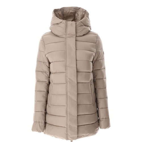 SAVE THE DUCK Save The Duck - Cappotto Cappuccio Drima Beige D41264W da donna