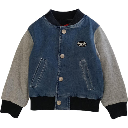 DIESEL Diesel - Giacca Denim+felpa College K00479 KXBK1 da bambino