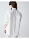 SHAFT Shaft - Camicia Borchie Over Panna BI1D5MT0800 da donna