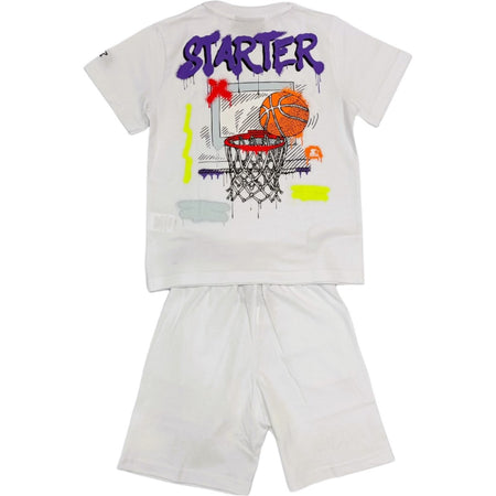 STARTER Starter - Completo Bianco/bianco 123 BB ST da bambino