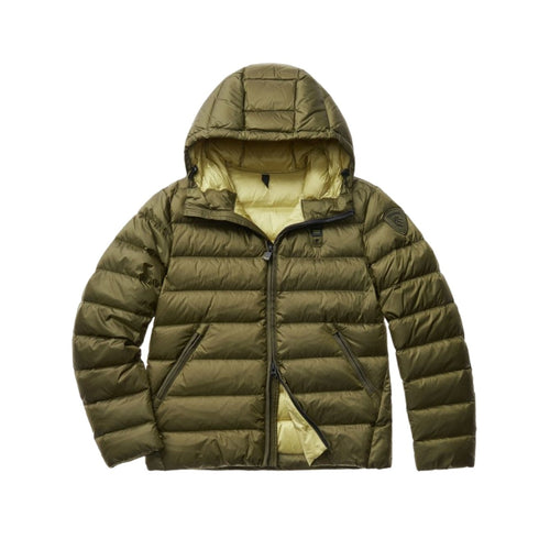 Blauer - Giubbino Corto Piuma Verdone BLUC03075 da uomo