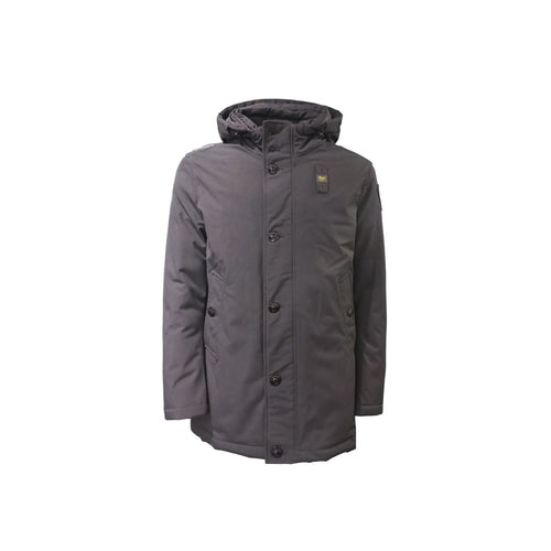 Blauer - Trench Piuma Nero BLUK3053 da uomo