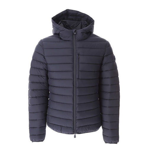 SAVE THE DUCK Save The Duck - Giubotto Juncus Cappuccio Blu D31273M da uomo