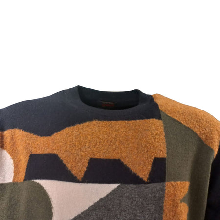 BOB Bob - Maglia Girocollo Lana Fantasia A24DORT/G da uomo