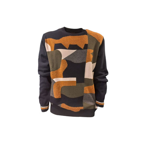 BOB Bob - Maglia Girocollo Lana Fantasia A24DORT/G da uomo
