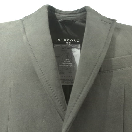 Circolo 1901 - Giacca Felpa Rever Verdone CN4006 da uomo