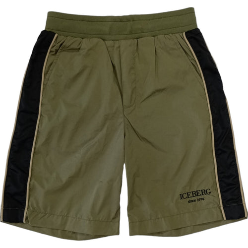 ICEBERG Iceberg - Bermuda Verde Militare BMICE4100J da bambino