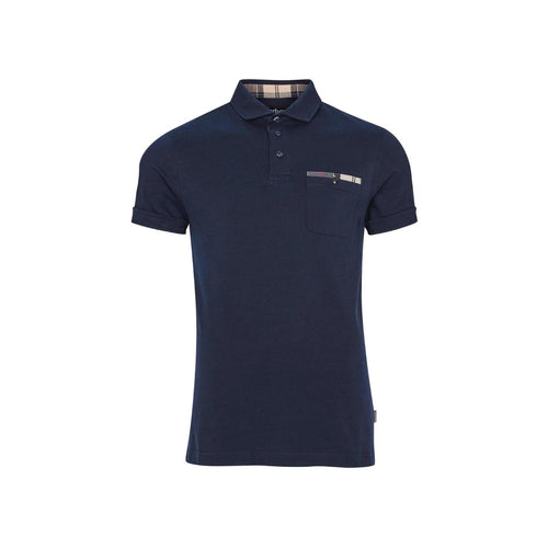 BARBOUR Barbour - Polo Blu Corpatch MML1071 da uomo