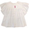 NANAN Nanan - Blusa Bianca C/fiore Fuxia E24489 da bambino