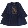 moschino Moschino - Abito Blu 40016 Orso Beige MDV0BQ LDA17 da bambino