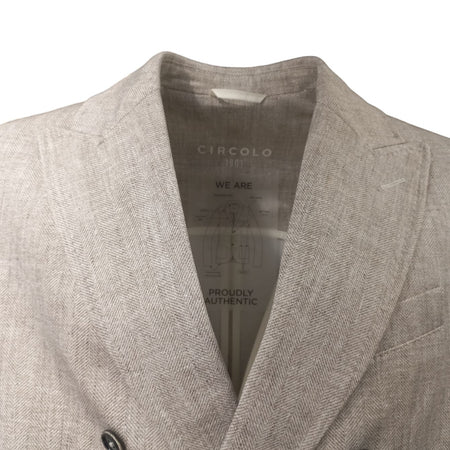 Circolo 1901 - Doppio Petto Piquet Beige CN4338 da uomo