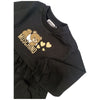 moschino Moschino - Abito Nero 60100 Orso/cuori MDV0BL LDA16 da bambino