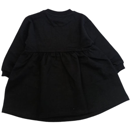 moschino Moschino - Abito Nero 60100 Orso/cuori MDV0BL LDA16 da bambino