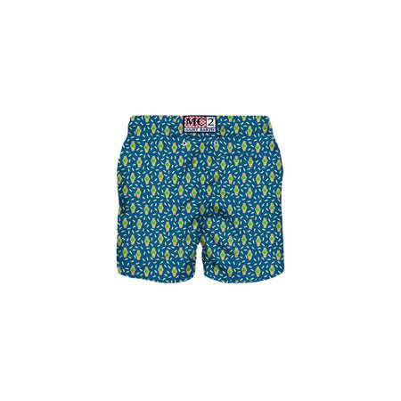 SAINT BARTH Saint Barth - Boxer Mare Blu LIGHTING MICRO da uomo