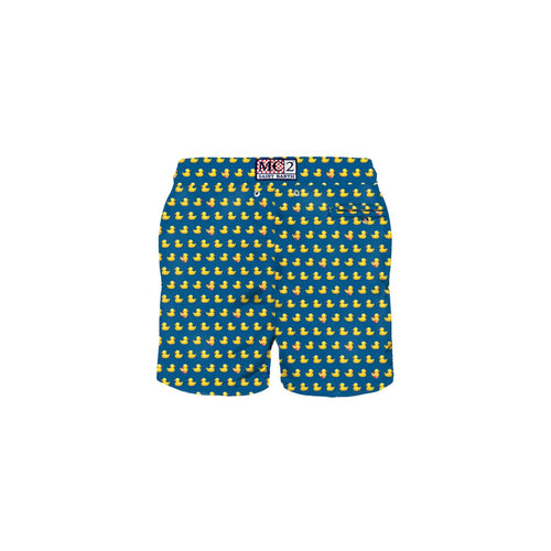 SAINT BARTH Saint Barth - Boxer Mare Ducky Blu LIGHTING MICRO da uomo