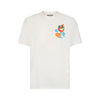 SAINT BARTH Saint Barth - T-shirt Spritz Bianco 03468F da uomo