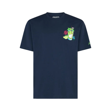 SAINT BARTH Saint Barth - T-shirt Mojito Blu 03471F da uomo
