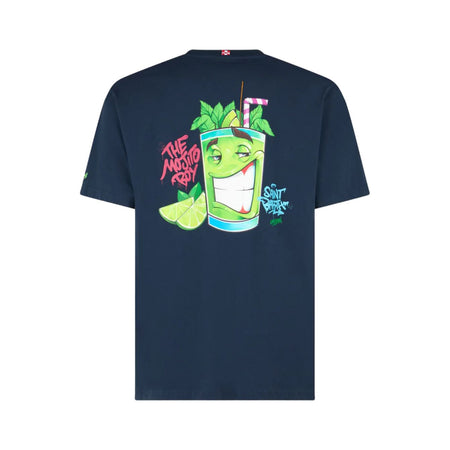 SAINT BARTH Saint Barth - T-shirt Mojito Blu 03471F da uomo