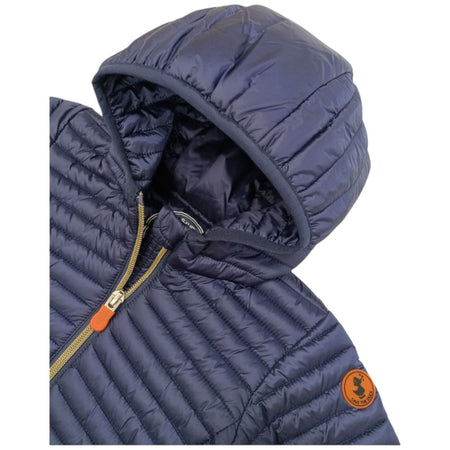 SAVE THE DUCK Save The Duck - Giubbino 9000 Blu Lucido C/cappuccio I30005G IRIS18 da bambino