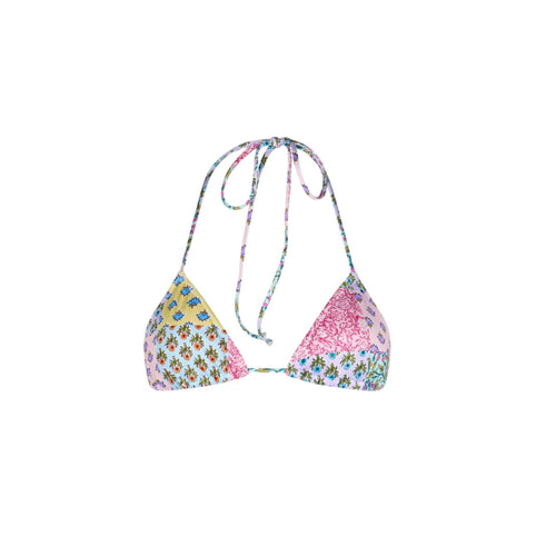SAINT BARTH Saint Barth - Bikini Triangolo Multicolor LEAH 00774F da donna