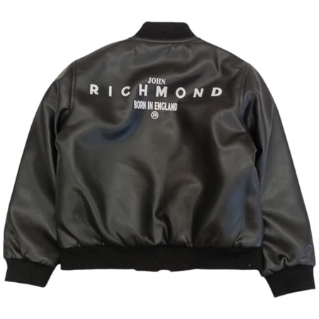 RICHMOND Richmond - Giubbotto Ecopelle Nero RBA24172GBHB da bambino