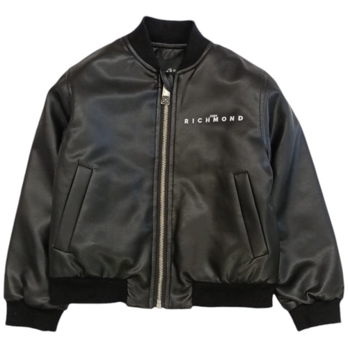 RICHMOND Richmond - Giubbotto Ecopelle Nero RBA24172GBHB da bambino