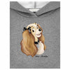 MONNALISA Monnalisa - Felpa C/cappuccio Grigio Lurex 19D609 4005 da bambino