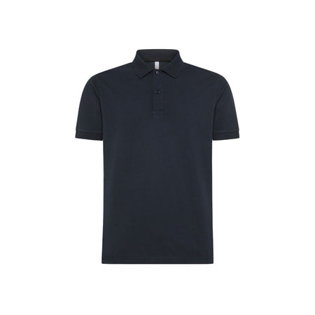 SUN68 Sun68 - Polo Cold Dye Navy Blue A34104 da uomo