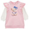 MONNALISA Monnalisa - Abito 9001 Rosa C/orso 39D905 4017 da bambino