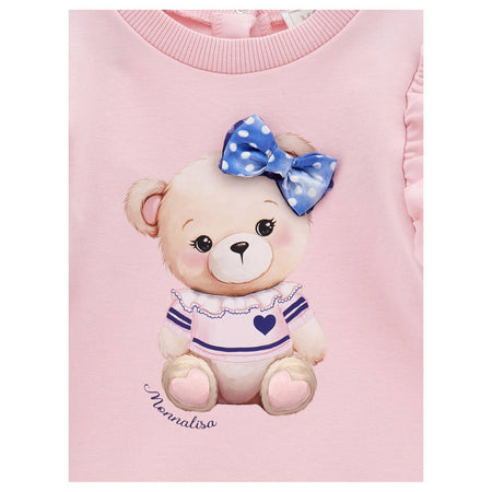 MONNALISA Monnalisa - Abito 9001 Rosa C/orso 39D905 4017 da bambino