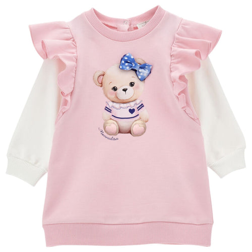 MONNALISA Monnalisa - Abito 9001 Rosa C/orso 39D905 4017 da bambino