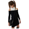 MONNALISA Monnalisa - Abito 5001 Nero/panna A Costine 41D901 4213 da bambino