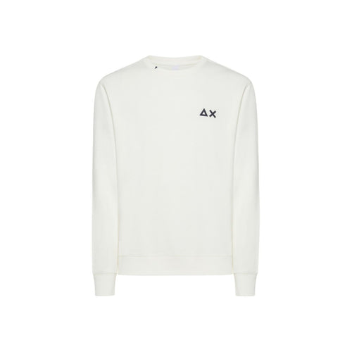 SUN68 Sun68 - Felpa Girocollo Panna F34103 da uomo