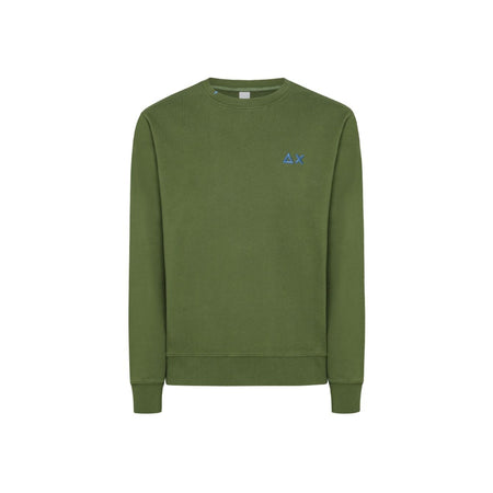 SUN68 Sun68 - Felpa Girocollo Verdone F34103 da uomo